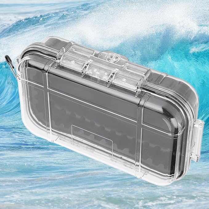 Waterproof Dry Box Protective Case, IP67 Water Resistant Portable Micro Case - Image 4
