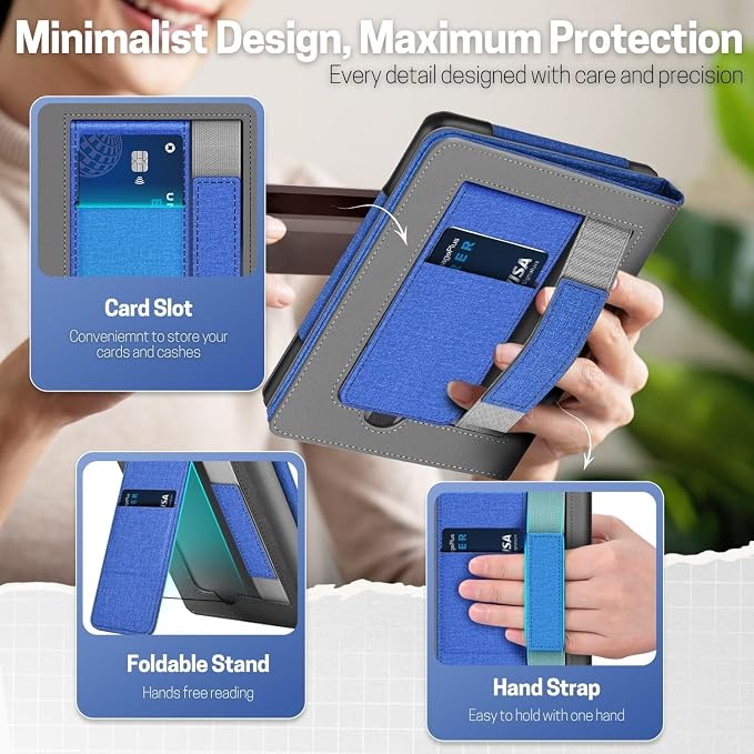TNP Stand Case for Kindle Paperwhite 12th Generation 2024 / Kindle Colorsoft - Image 3