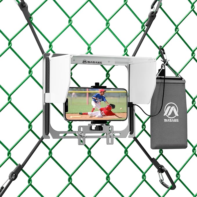 Cell Phone Fence Mount with Shade, Game Changer Mounting Kit, Gamechanger by Matare