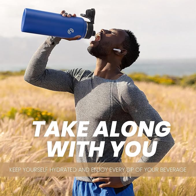 Sports Water Bottle 40oz, Insulated Water Bottle - Image 6