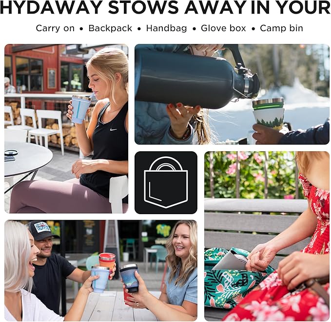 HYDAWAY 16oz Collapsible cup - Image 5