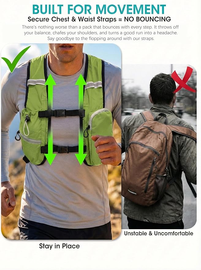 Foldable Small Hiking Backpack - Image 3
