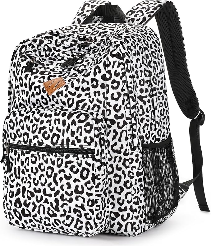 ZORFIN 26L Backpack for College, and Travel: Water Resistant Bookbag by ZORFIN-SimpleYetChic