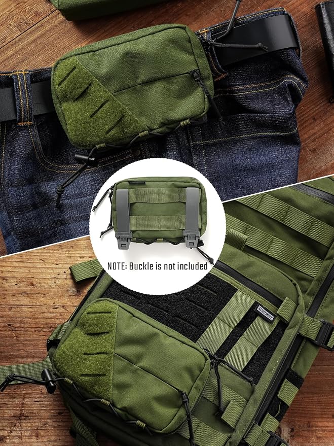 TACTICAL GEEK Block E4.0 EDC Compact Waist Pouch, Utility Pocket Organizer - Image 4