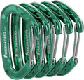 FresKaro 5pcs Nano Carabiner Clips, 8kN 1798lbs, Small Sturdy, Reliable by FresKaro