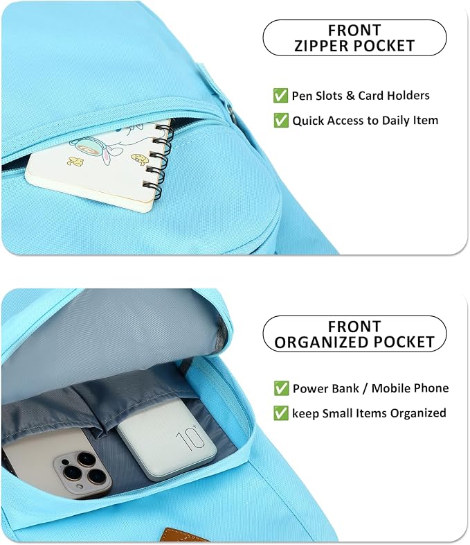 abshoo Classical Basic Travel Backpack - Image 3