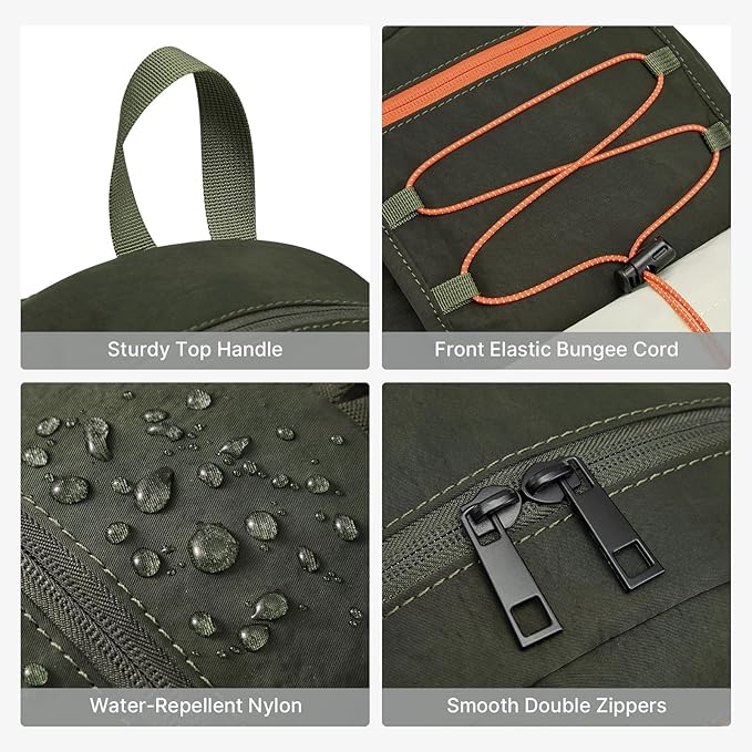 G4Free 10L Small Backpack for Women Men Lightweight Mini Travel Backpacks - Image 5