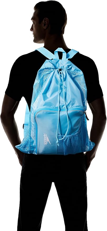 Speedo Unisex-Adult Drawstring Deluxe Ventilator Mesh Equipment Bag - Image 3