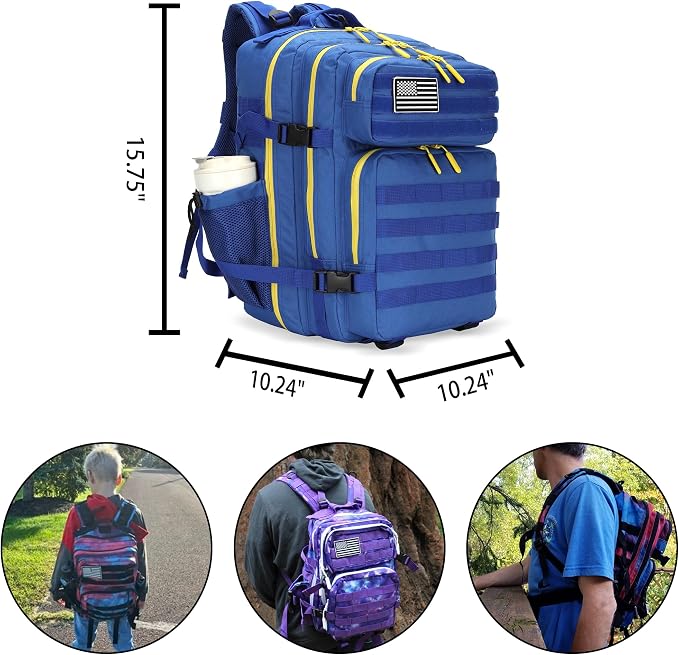 Lovelinks21 25L Tactical Military Backpack Small Travel Rucksack - Image 2