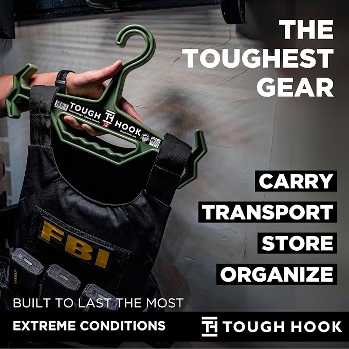 Tough Hook Original Heavy Duty Hangers – The Superhero of Hangers USA-Made - Image 9