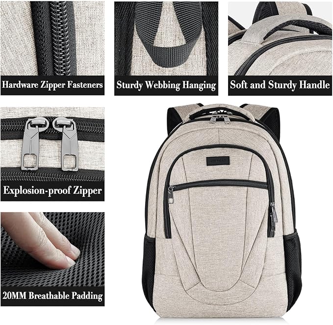 BIKROD Backpack for Women and Men, Extra Large School Backpacks for Teens - Image 4