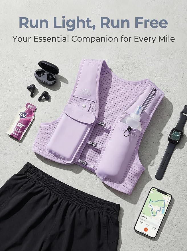 Zelvot Running Vest for Women Men, USA Original Patent, Adjustable Chest Straps - Image 7