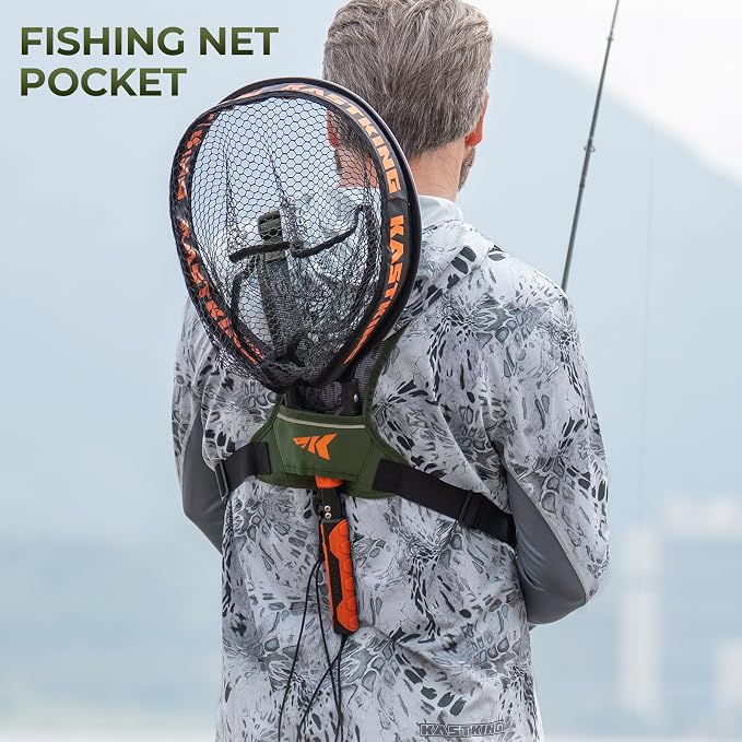 KastKing Bait Boss Water-Resistant Fishing Chest Pack - Image 6