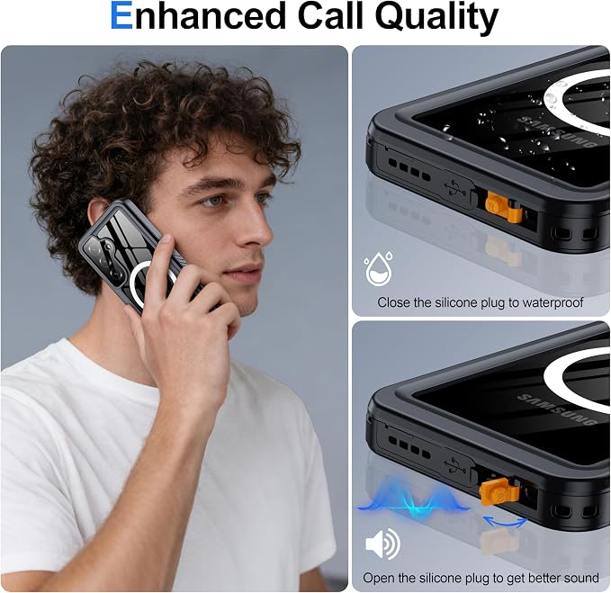ANTSHARE IP68 Waterproof Case for Samsung Galaxy S25 - Image 6
