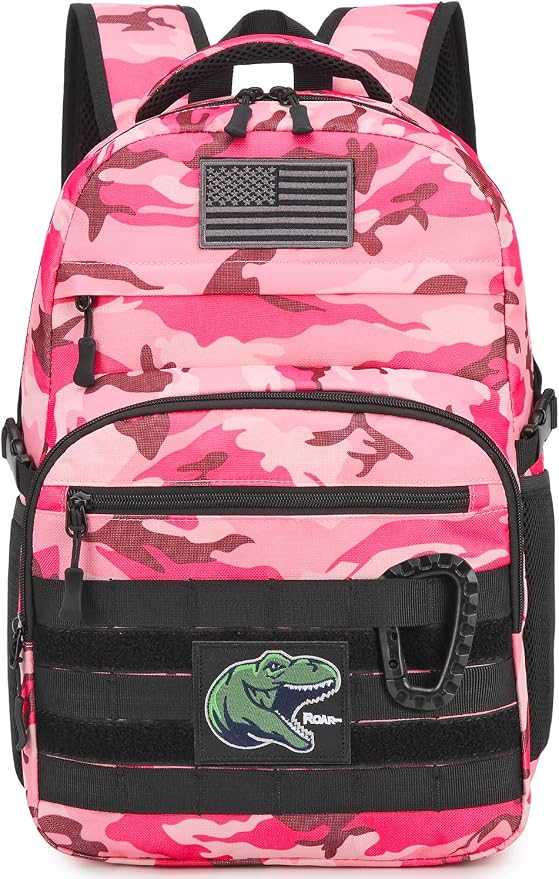 Kids Tactical Backpack Army Molle Bookbag Military Boys Backpack by SunForMorning