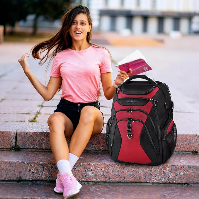 KROSER Travel Laptop Backpack 18.4 Inch XXXL Gaming Backpack - Image 6