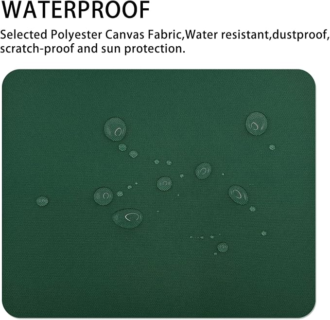 Gheeidau Canvas Repair Patch 9×11 Inch 3Pcs Waterproof Self-Adhesive Fabric - Image 2