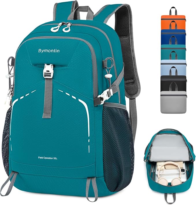45L Lightweight Packable Backpack – Durable Foldable Daypack by Unknown
