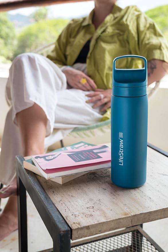 LifeStraw Go Series – Insulated Stainless Steel Water Filter Bottle - Image 6