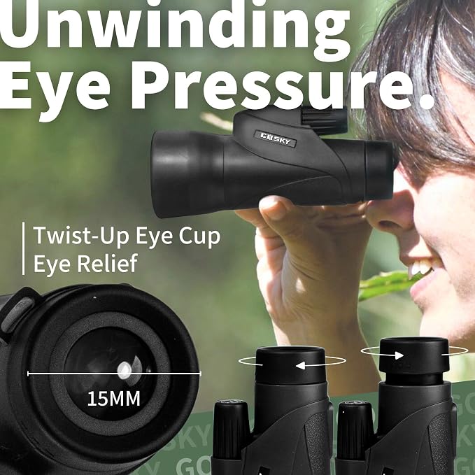 Gosky Monoculars Telescope, 15x55 HD Monocular - Image 5