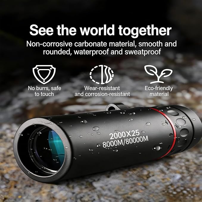 Mini Monocular Telescope, 25X High Definition HD - Image 5
