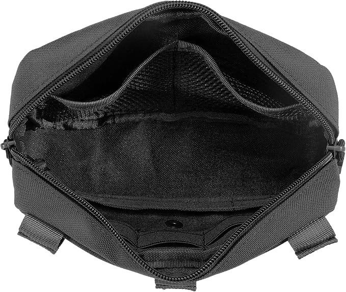 FRTKK Tactical Molle Admin Pouch Utility Laser Cut EDC Tool Pouch Bag - Image 3