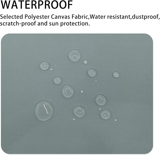 Gheeidau Canvas Repair Patch 9×11 Inch 3Pcs Waterproof Self-Adhesive Fabric - Image 2
