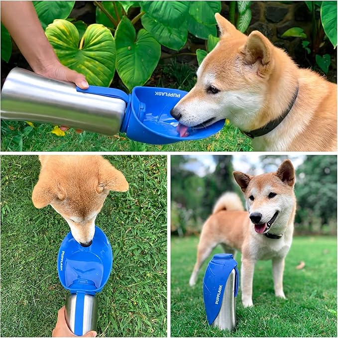 PupFlask Large Dog Water Bottle | 27 or 40 OZ Stainless Steel | Convenient Dog - Image 6