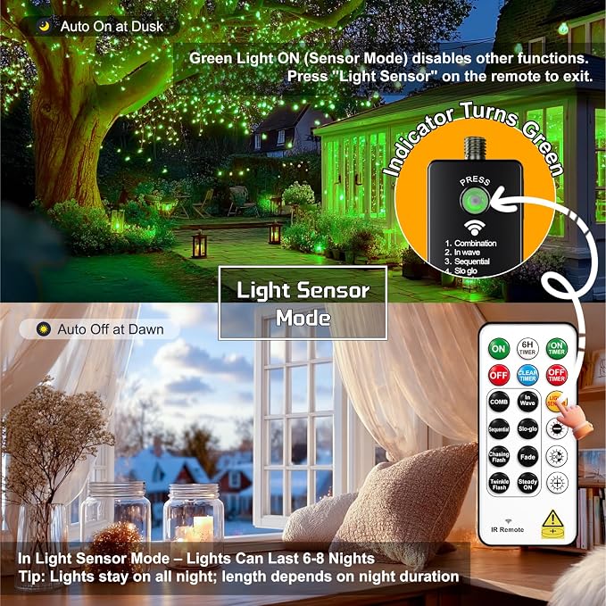 HXWEIYE Rechargeable Fairy Lights - Image 4