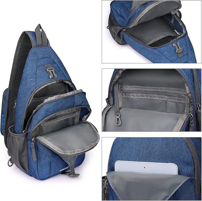 G4Free Sling Bag RFID Blocking Sling Backpack Crossbody Chest Bag Daypack - Image 5