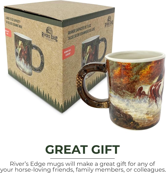 Rivers Edge Products 3D Ceramic Coffee Mug - Image 5