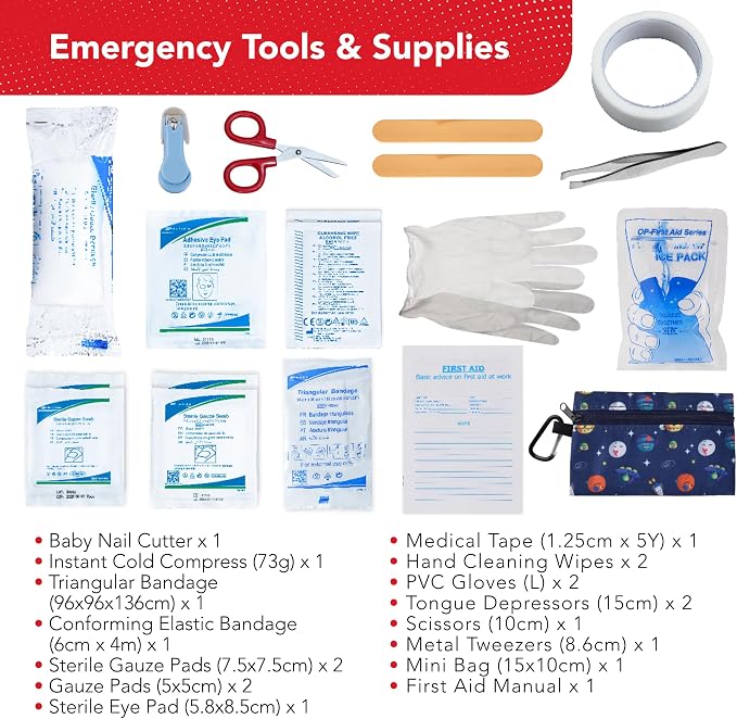 Swiss Safe First Aid Kit for Kids 246 Pieces - Image 8