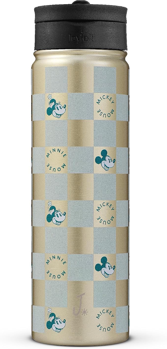 JoyJolt Disney Retro Vintage Stainless Steel Water Bottle ft Mickey & Minnie - Image 8