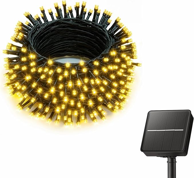 Brightown Solar String Lights Outdoor, 40FT 100 LED Solar Powered String Lights by Brightown