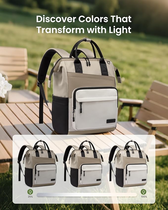 LOVEVOOK Laptop Backpack for Women, 17 Inch Travel Backpack for Work College - Image 7