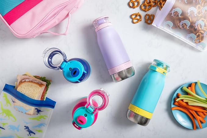 Ello Emma 14oz Vacuum Insulated Stainless Steel Kids Water Bottle - Image 2
