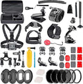 Navitech 60-in-1 Action Camera Accessories Combo Kit by Navitech