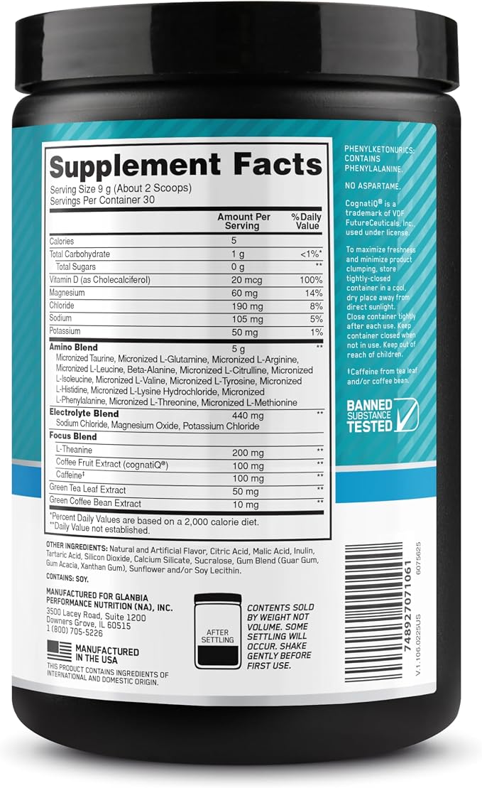 Optimum Nutrition Amino Energy Powder Plus Focus, - Image 10