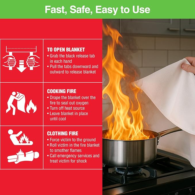 Emergency Fire Blanket - Image 9