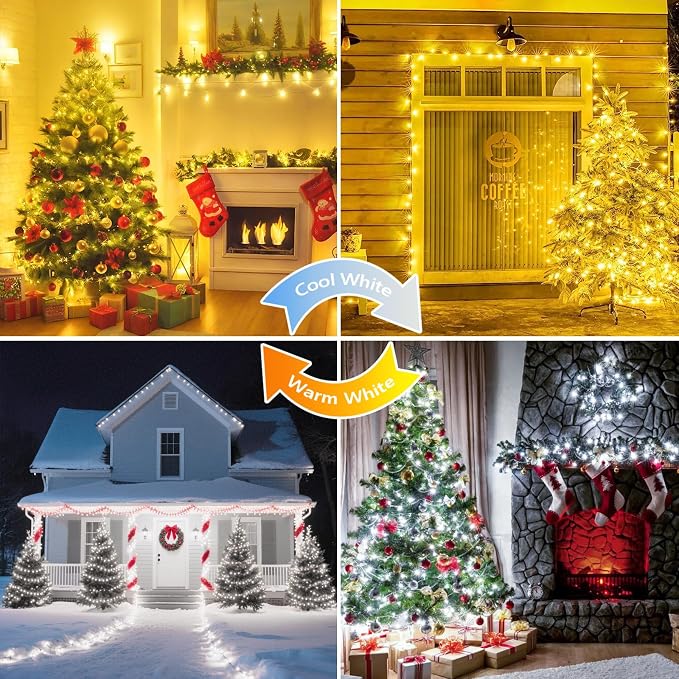 75.8 FT 200 LED Color Changing Christmas String Lights - Image 4