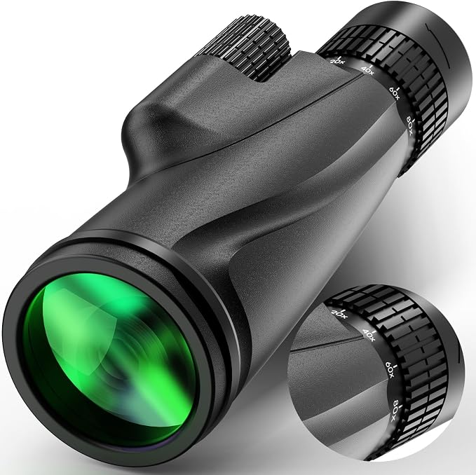 Monocular Telescope 80 x 100 High Powered Monoculars by Unknown