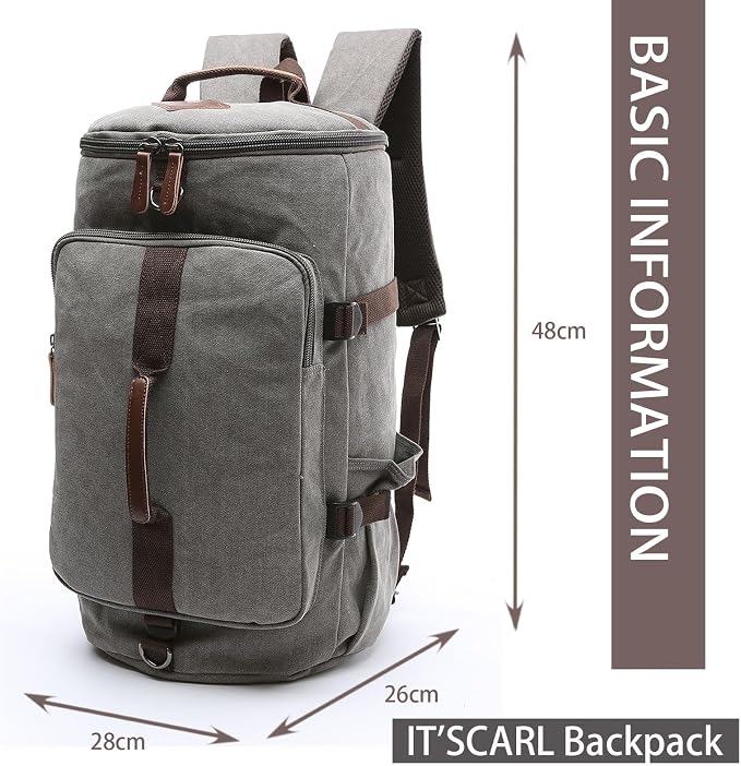 IT'SCARL Mens backpack, Large backpack - Image 3