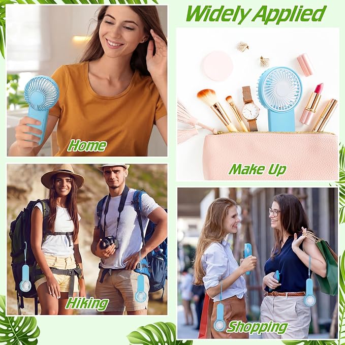 Sumind 20 Pcs Small Personal Portable Fan Mini Handheld Bulk 1 Speed Electric - Image 7