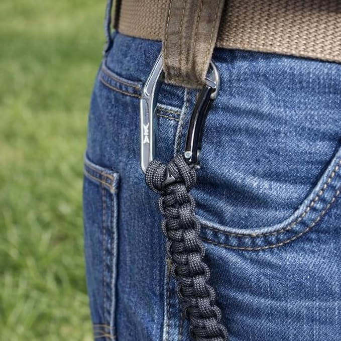 HERCULES Paracord Keychain Set – 2 Pack Lanyard Rope - Image 7