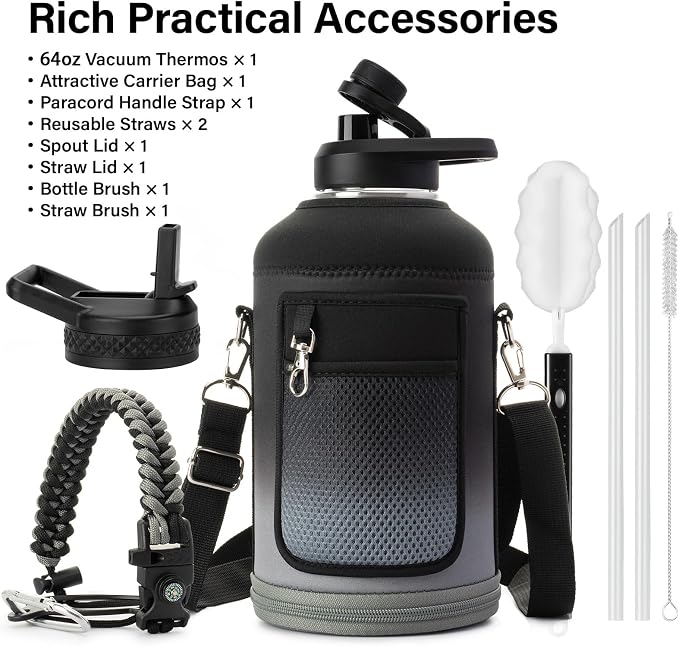 DYSANKY Insulated Water Bottle | Thickened Stainless Steel Vacuum Metal | - Image 2