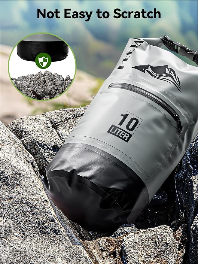 HEETA Waterproof Dry Bag with Front Zippered Pocket - Image 6