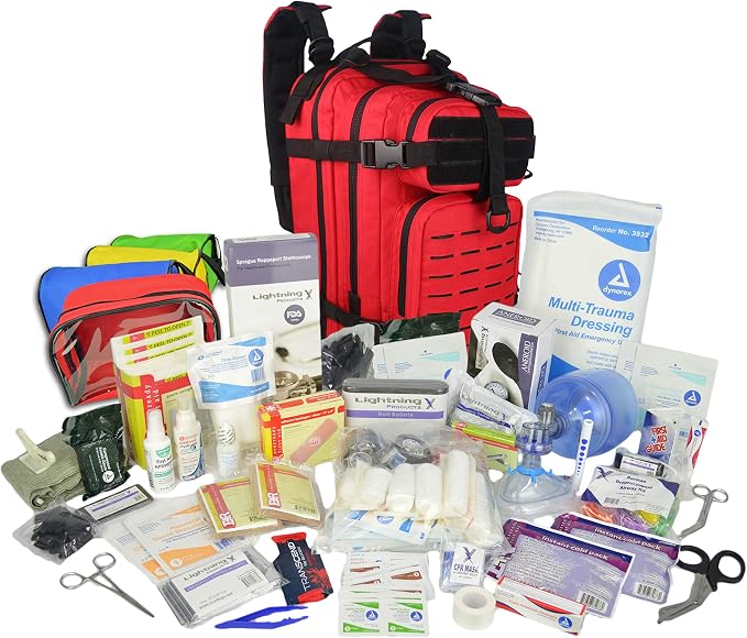 Lightning X Stocked EMS/EMT Trauma & Bleeding First Aid Responder Medical - Image 2