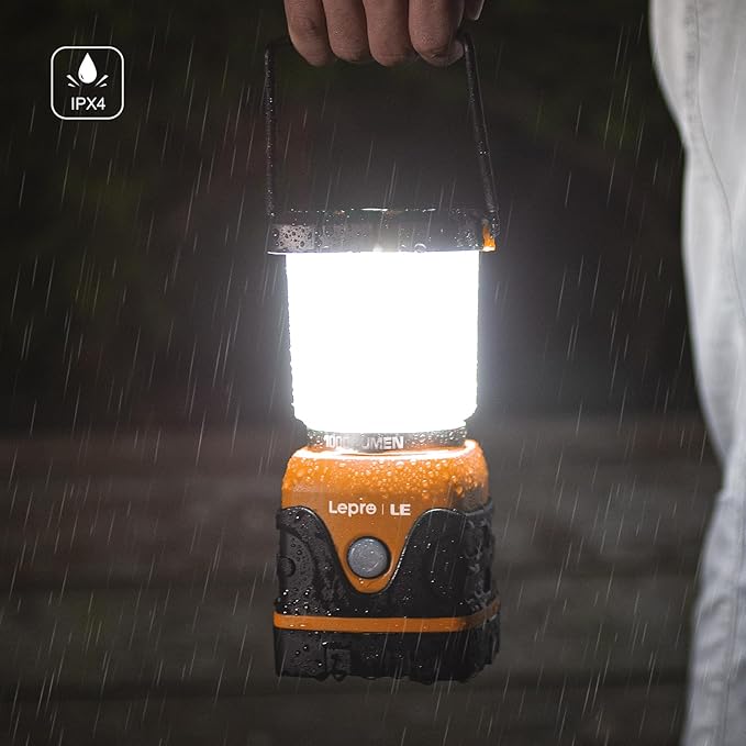 Lepro 1000LM Battery Powered LED Camping Lantern, Camping Essentials, - Image 7