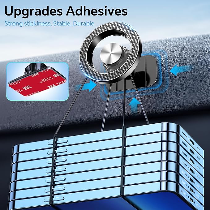Kaistyle for Magsafe Car Mount【20 Strong Magnets】Magnetic Phone Holder for Car - Image 5