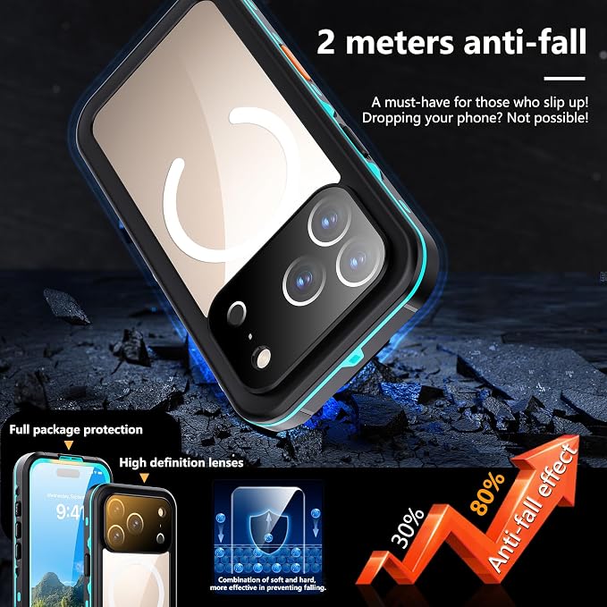 Waterproof Case for iPhone 17 Pro – IP68 Submersible Shield - Image 6